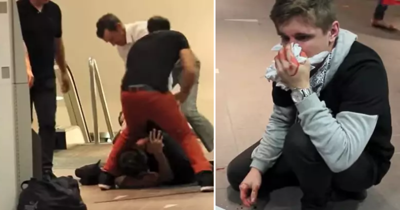 Australian YouTuber's ATM robbery prank goes wrong and ends with a painful broken nose