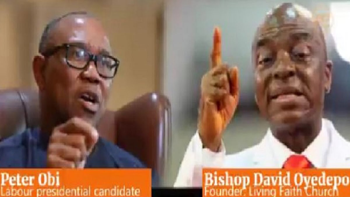 Bishop Oyedepo and Peter Obi leaked audio scandal and controversy