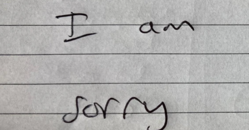 Burglar attacks victim's home twice and leaves an apology note after £1,000 robbery