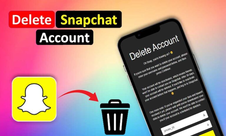 Don't know how to delete your Snapchat account?  This is how you can do it