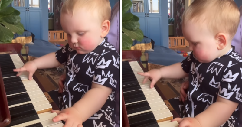 From Cradle to Keyboard: Young Children's Incredible Piano Skills Take Over the Internet