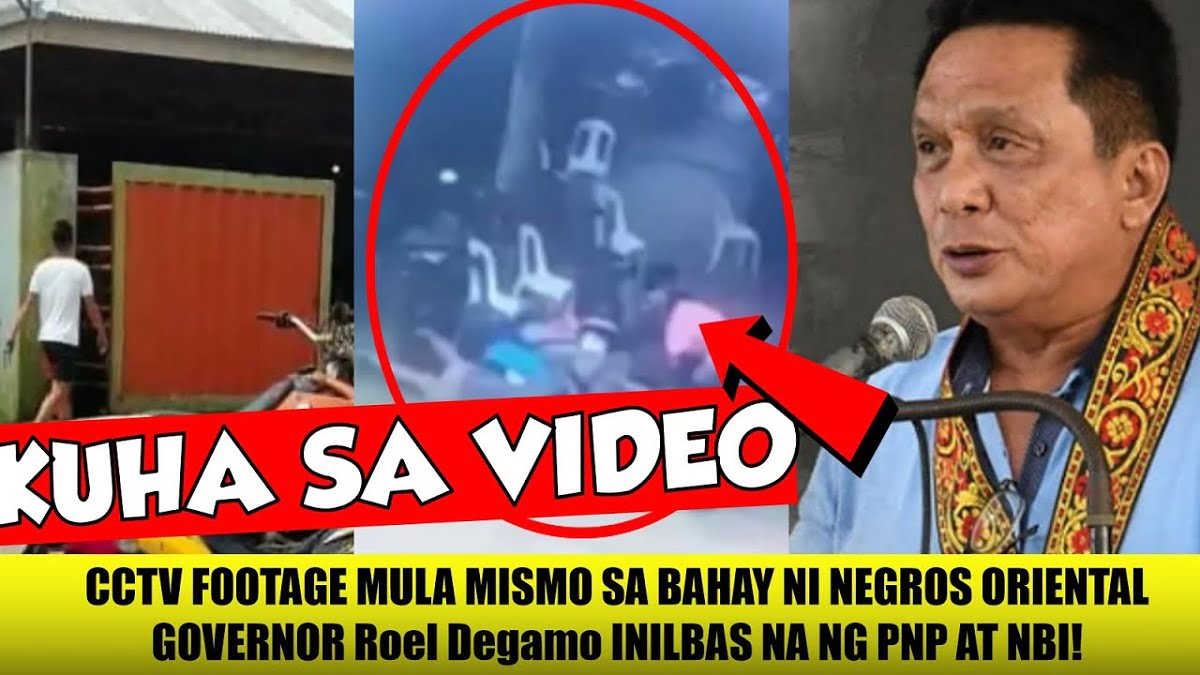 Governor Degamo's CCTV footage explained: Governor of Negros Oriental Degamo killed by gunmen in his home