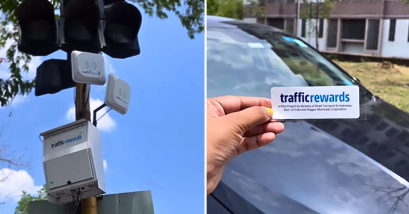 Great idea?  This Nagpur-based startup rewards drivers for following traffic rules