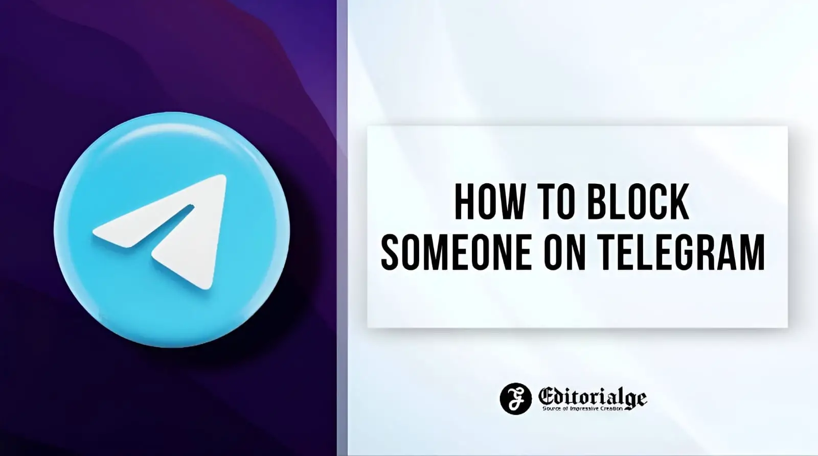 How to block someone on telegram