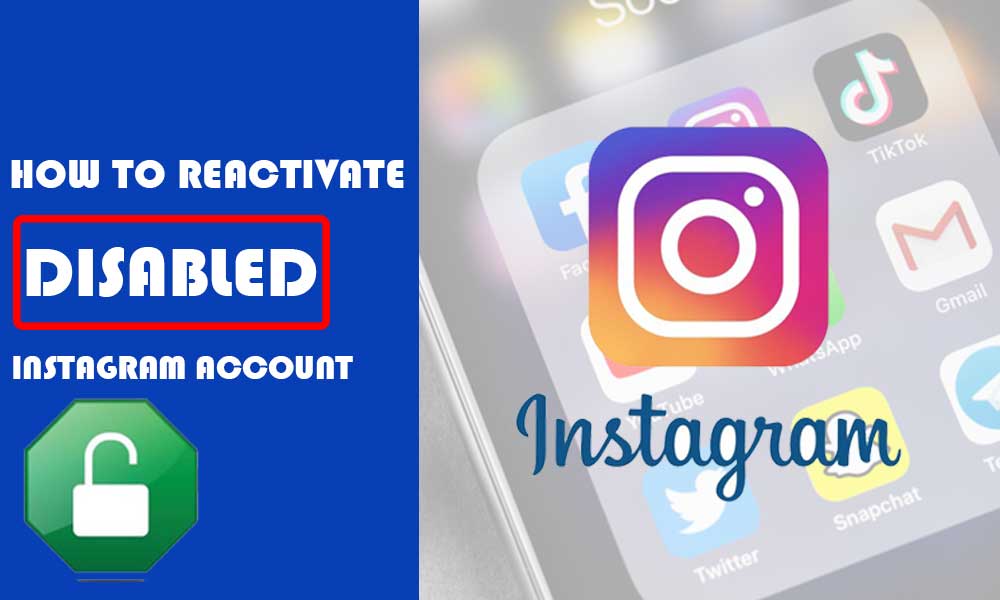 How to reactivate Instagram account in different scenarios?