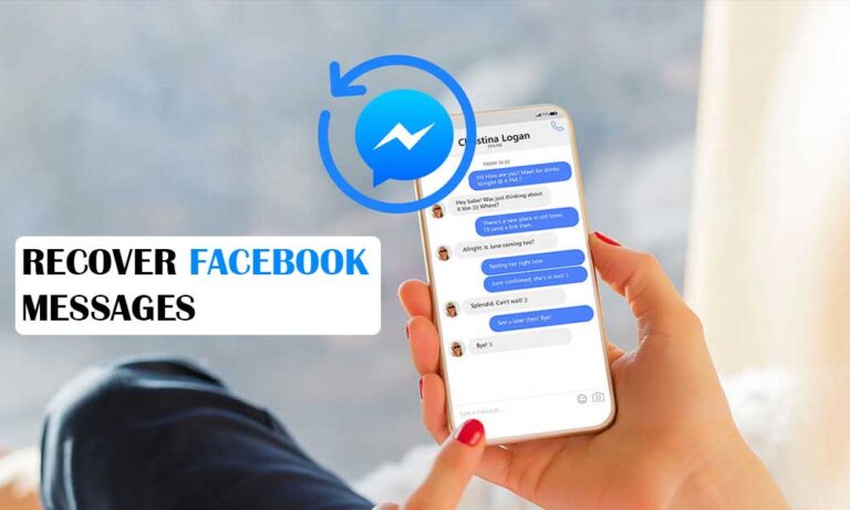How to recover deleted Facebook messages?