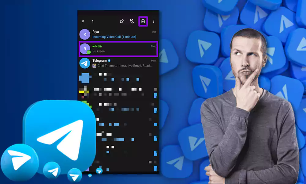 How to see secret chats on Telegram