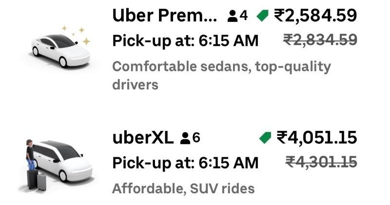 Internet abuzz as Uber charges unreasonable price for a Bangalore airport to Electronic City Ride