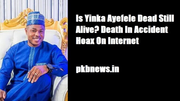 Is dead Yinka Ayefele still alive?  Death In Accident Hoax On The Internet