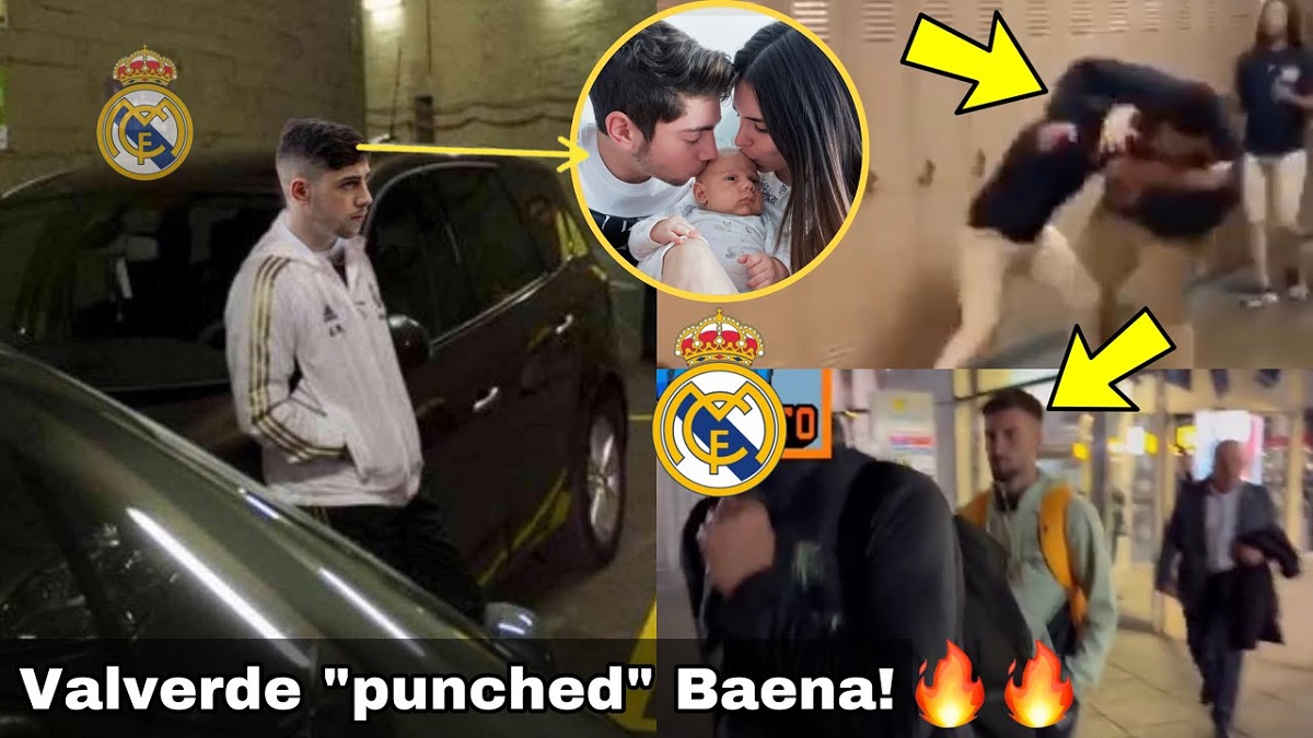 LOOK: Federico Valverde punches Alex Baena Video Parking Viral appeared on the Internet
