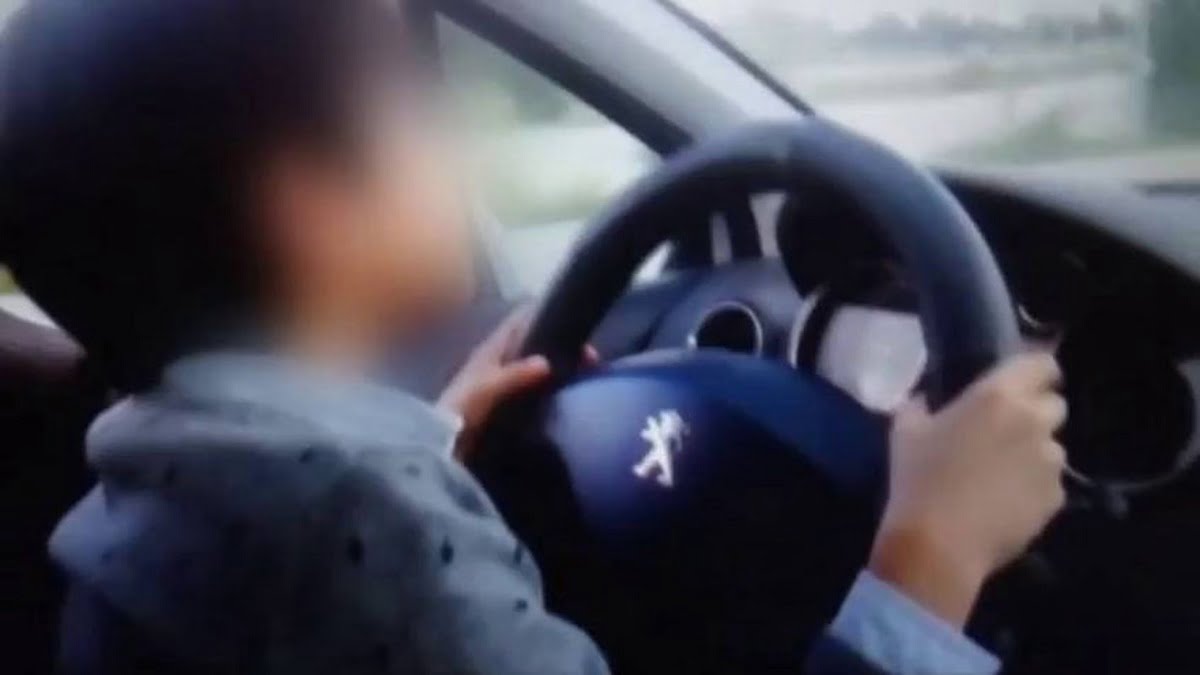 LOOK: Video Boy Driving Viral video of an 8-year-old boy driving on the road