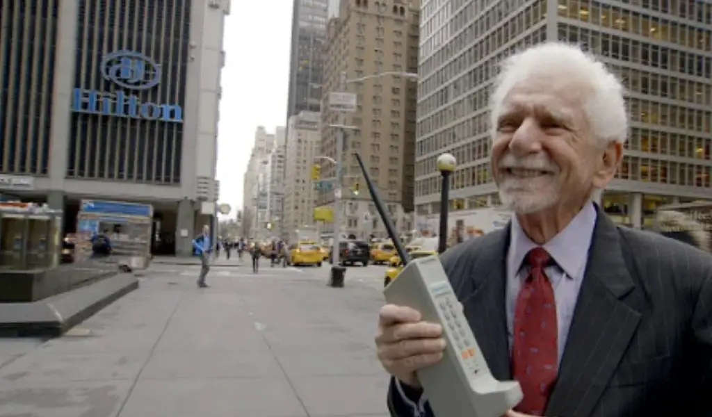 Martin Cooper’s first mobile phone call was made 50 years ago today