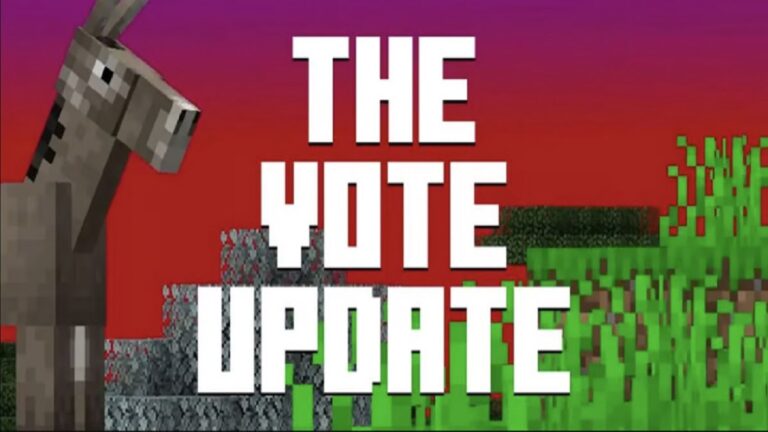 Minecraft Voting Update – The Minecraft Voting Update is now live and it’s perfect