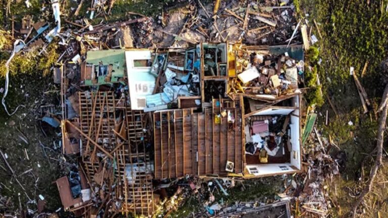 Mississippi Tornado Surveillance Video Footage – Drone Captures Deadly Mississippi Rolling Fork MS Tornado