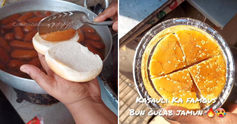 New In Town: Video Of Gulab Jamun With Bun Combo Dish Goes Viral, Would You Give It A Try?