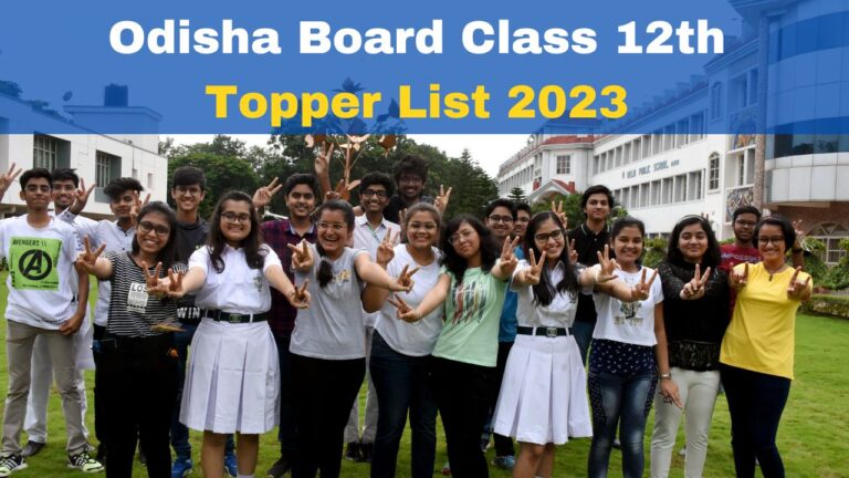 Odisha Board Top 12 List 2023: CHSE Odisha Board Name plus Top Two and District Wise Pass Percentage;  Check the complete list here