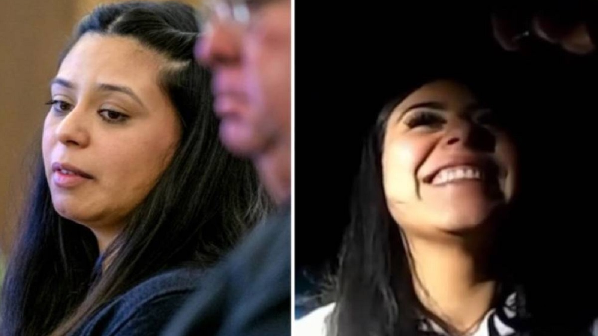 Stephanie Melgoza's crime scene photos and viral video show women laughing after killing 2 in DUI crash