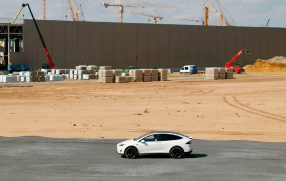 Tesla Factory and Car