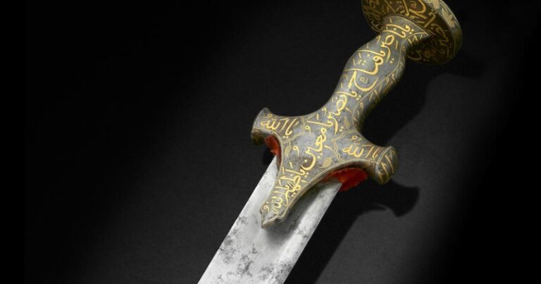 Tipu Sultan’s bedroom sword is auctioned for Rs 143 crore and sets a new world record for India