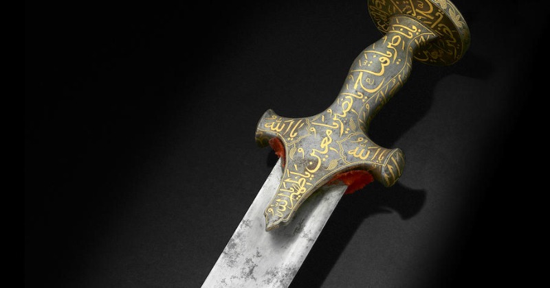 Tipu Sultan's bedroom sword is auctioned for Rs 143 crore and sets a new world record for India