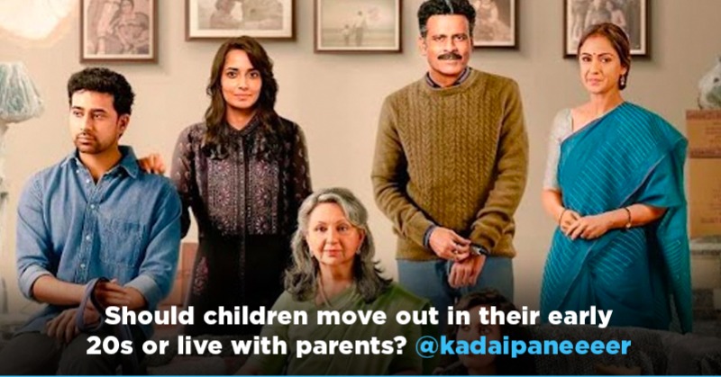 Twitter debates whether adults should leave their parents' house or stay with them