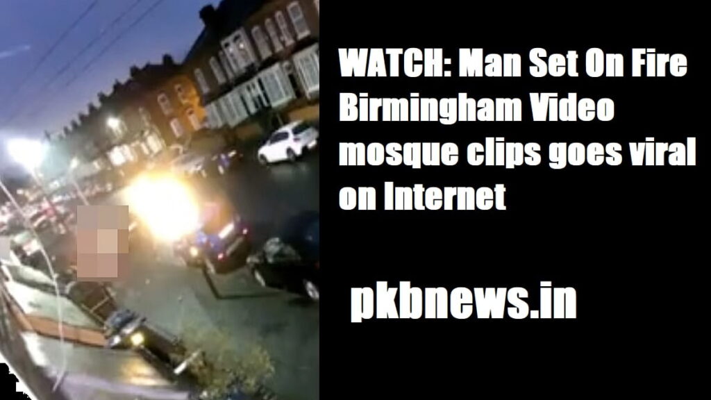 Man Set On Fire Birmingham Video