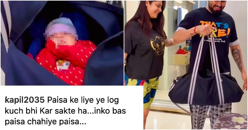 'Views Ke Liye Kuch Bhi!': YouTuber Armaan Malik faces backlash for carrying a newborn in a duffel bag