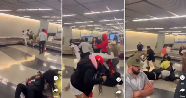 Viral Video: Passengers Seen Pushing, Punching And Pulling Hair During Mass Brawl At Chicago Airport