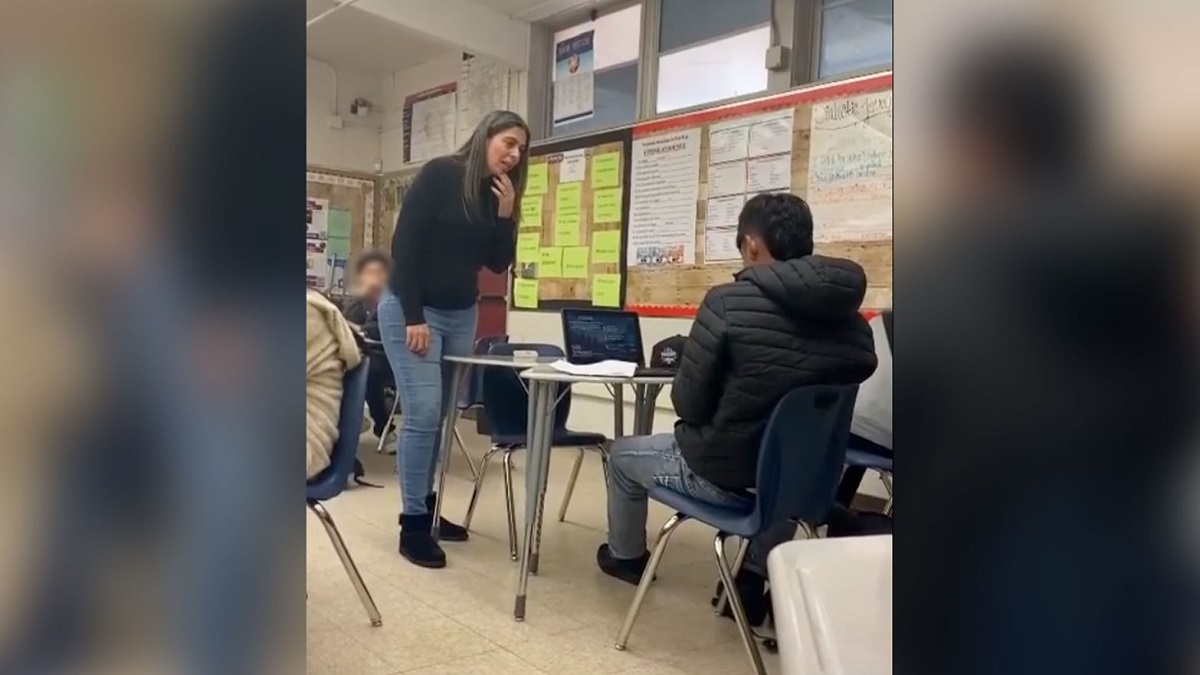 WATCH: Sequoia High School teacher's video goes viral and pushes student to use insults