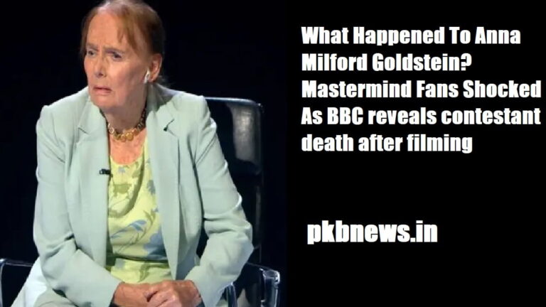 What happened to Anna Milford Goldstein?  Mastermind fans shocked as BBC reveals contestant’s death after filming