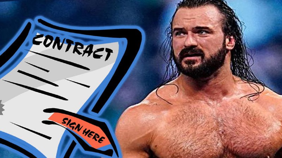 When does Drew McIntyre's WWE contract expire?