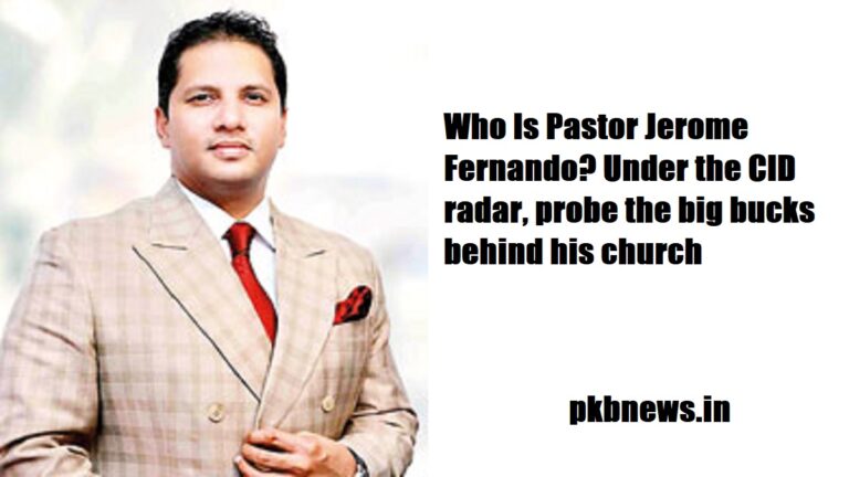 Who is Pastor Jerónimo Fernando?  Under the CID radar, investigate the big bucks behind your church