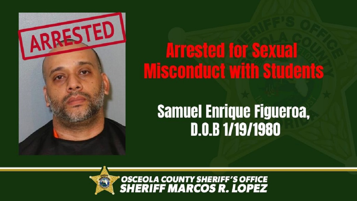Who is Samuel Figueroa?  Celebration High School coach arrested for sexual misconduct