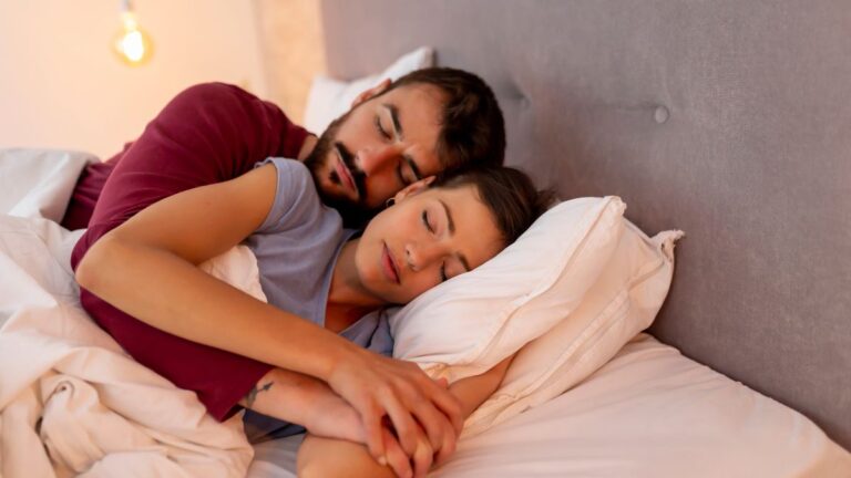 4 surprising health benefits of sleeping next to someone you love