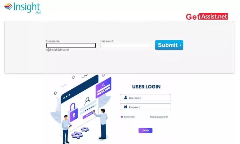 A guide to logging into an email account at Insightbb.com