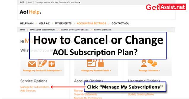 AOL Subscription Cancellation in Simple Steps