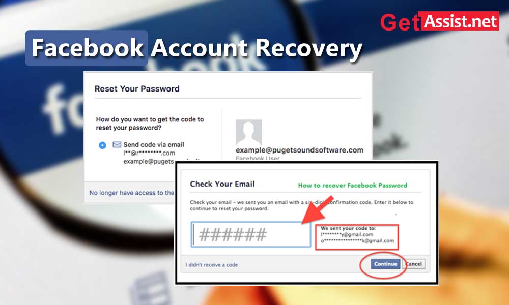 All possible ways to recover Facebook password