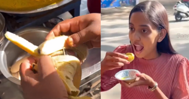 ‘Banana Pani Puri’ sold by Gujarat street vendor sparks online debate