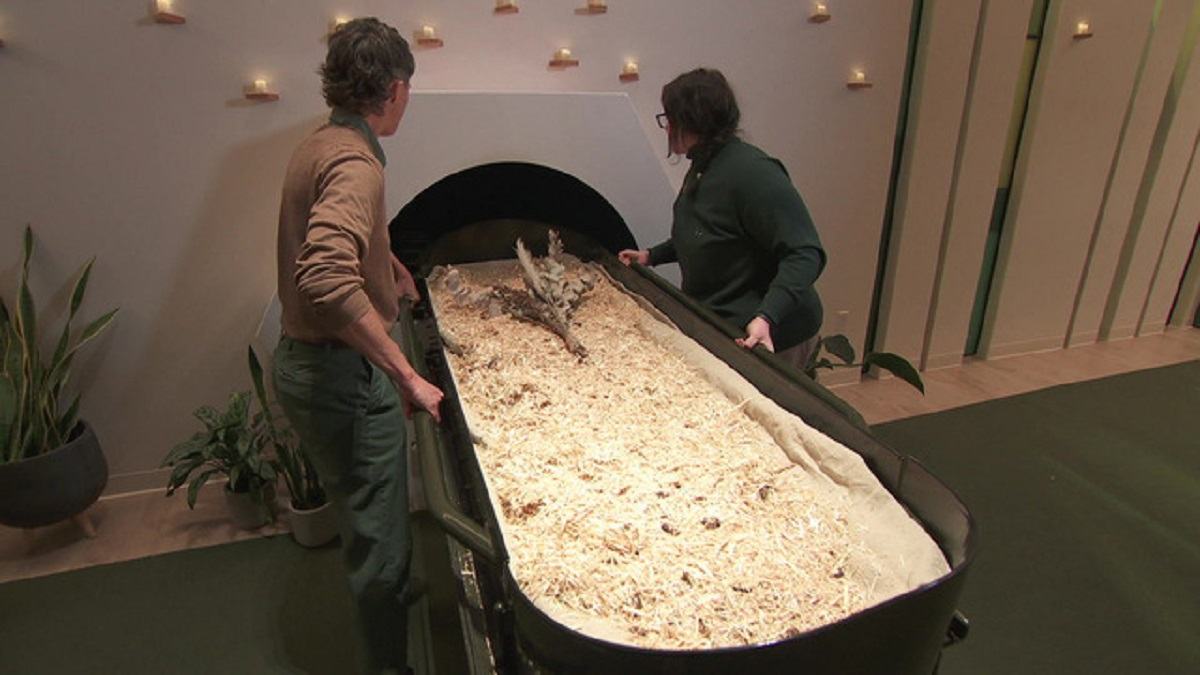 CBS Sunday Morning Human Composting