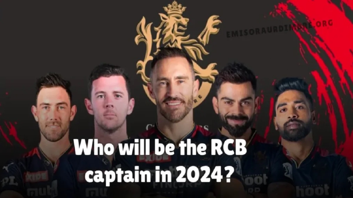 IPL 2024 RCB Captain: Who is the captain of Royal Challengers Bangalore in 2024?