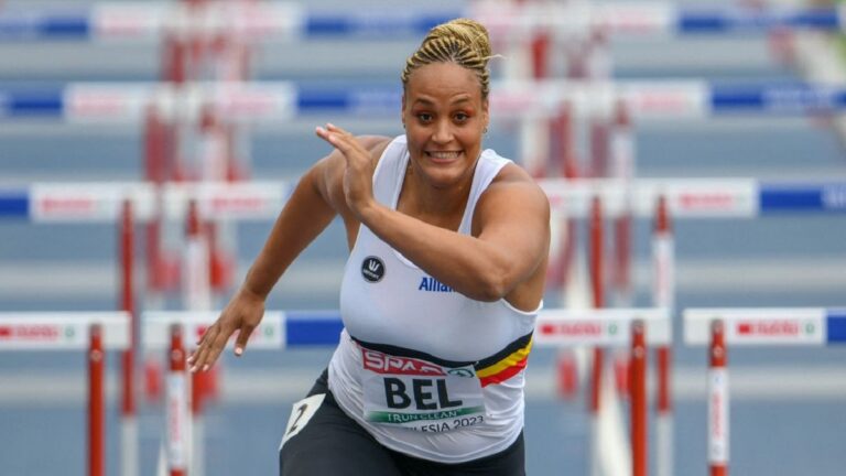 Jolien Boumkwo Parents: Belgian athlete shot putter Father and mother