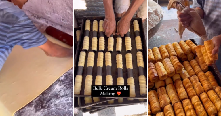 ‘Like A Sweet Symphony’: An Incredible Video Shows How Cream Rolls Are Made And It’s Everything You’d Expect