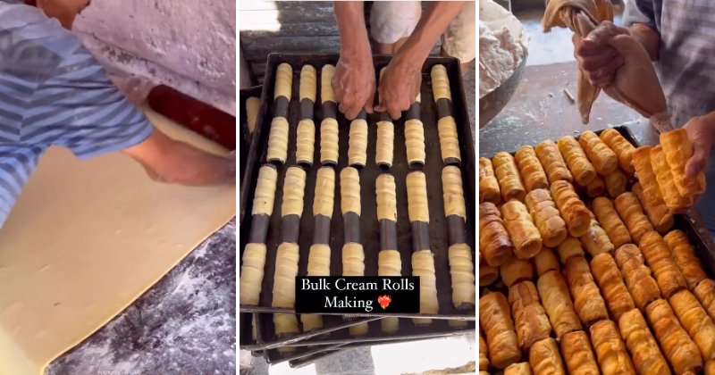 'Like A Sweet Symphony': An Incredible Video Shows How Cream Rolls Are Made And It's Everything You'd Expect