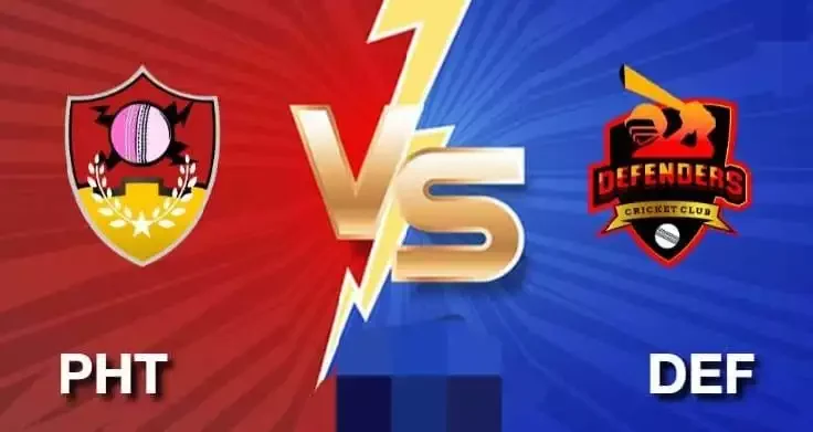 PHT vs DEF Dream11 Prediction: Prim Height Transport vs Defenders CC