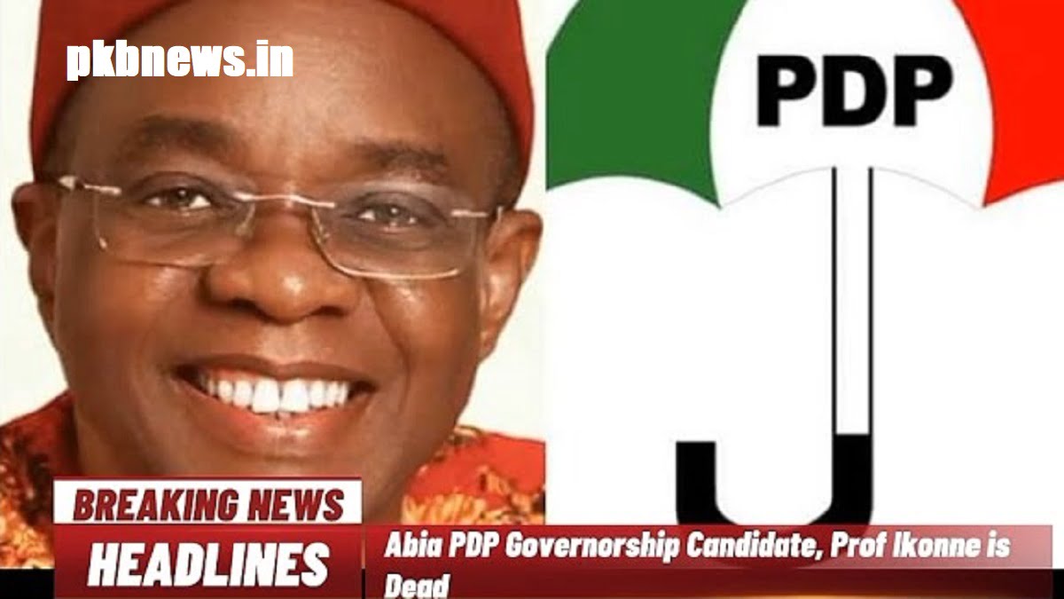 Professor Ikonne, Abia PDP gubernatorial candidate, has died