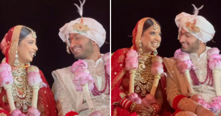 This couple couldn’t stop talking in the middle of their wedding rituals and people found it relatable