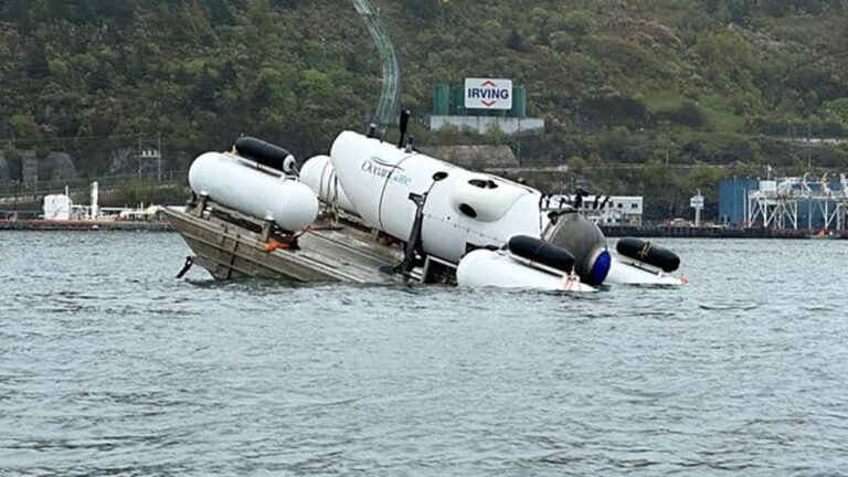 SEE: Video of the underwater implosion YouTube appeared on social networks