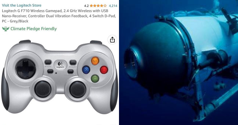 Trolls Are Leaving Comments About The Game Controller Who Directed The Titanic Sub Underwater