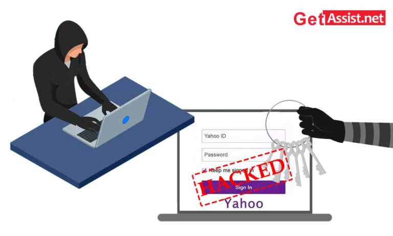 What are the possible ways to recover a hacked Yahoo account?