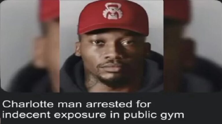 Why was a Charlotte man arrested for promoting prostitution at a gym in Charlotte Conty?